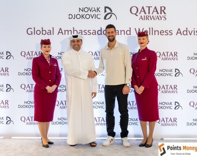 Qatar Airways Brand Ambassador Novak