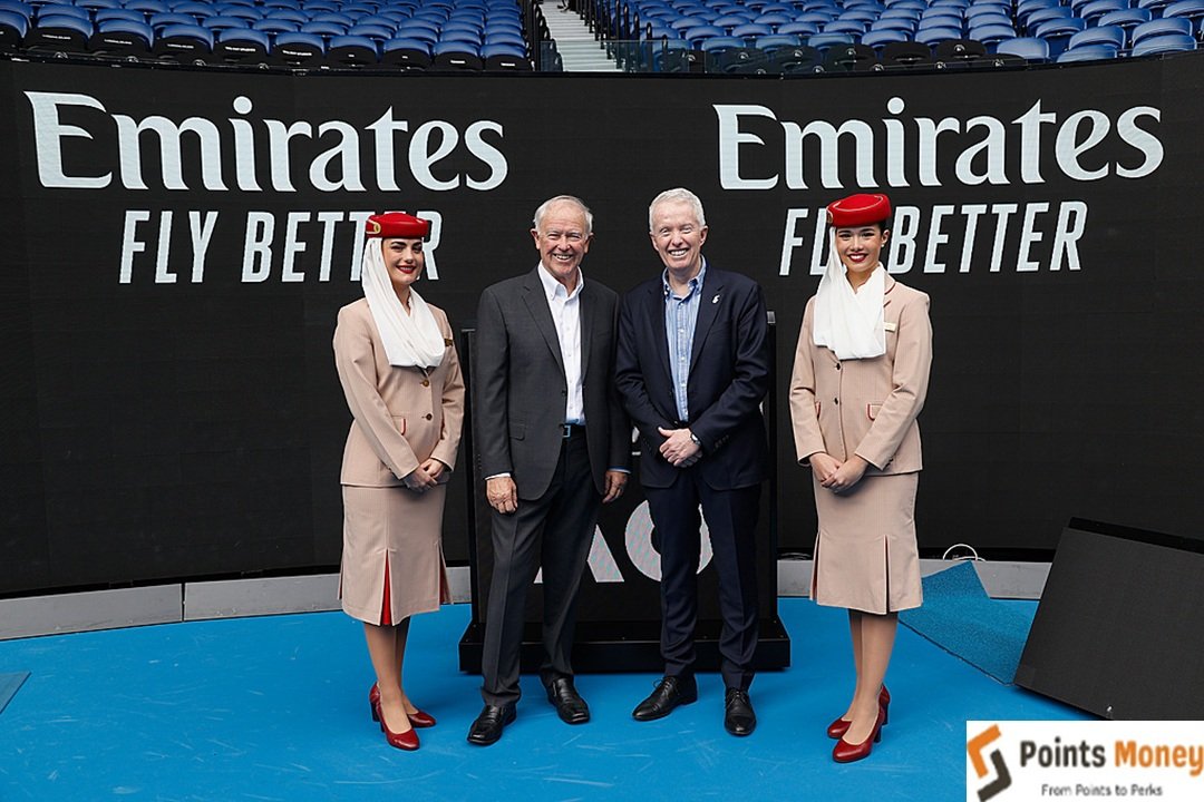 Emirates Scores Another Ace Emirates at Rod Laver Arena