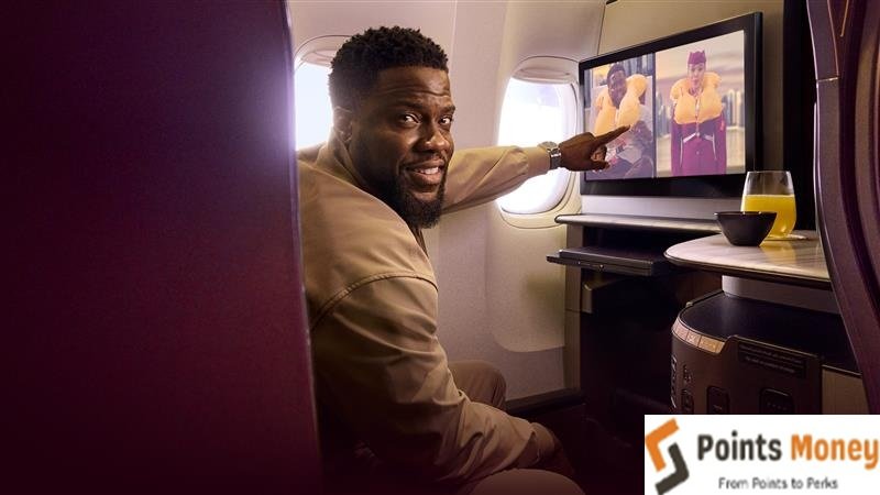 Experience Qatar Airways' new in-flight safety video starring Kevin Hart. Learn essential safety tips with Hollywood comedy and global stars!